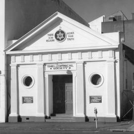 Theosophical Society Hall, 19 Marion Street