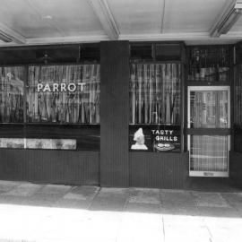 The Green Parrot restaurant, 16 Taranaki St