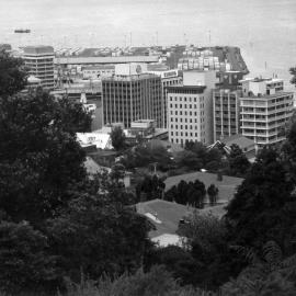 The Terrace and the Wellington container wharf