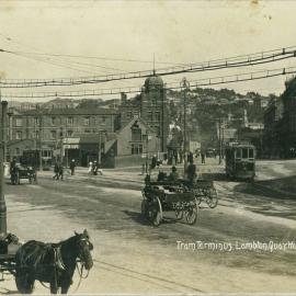 Tram Terminus, Lambton Quay