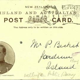 Major Robin, First Contingent