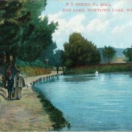 Lake in Newtown Park