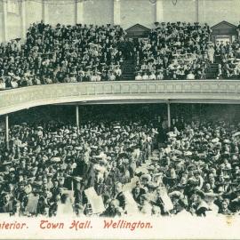 Wellington Town Hall interior