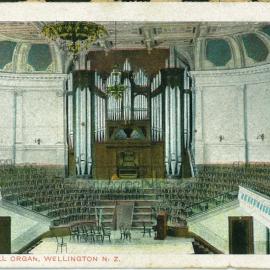 Wellington Town Hall interior