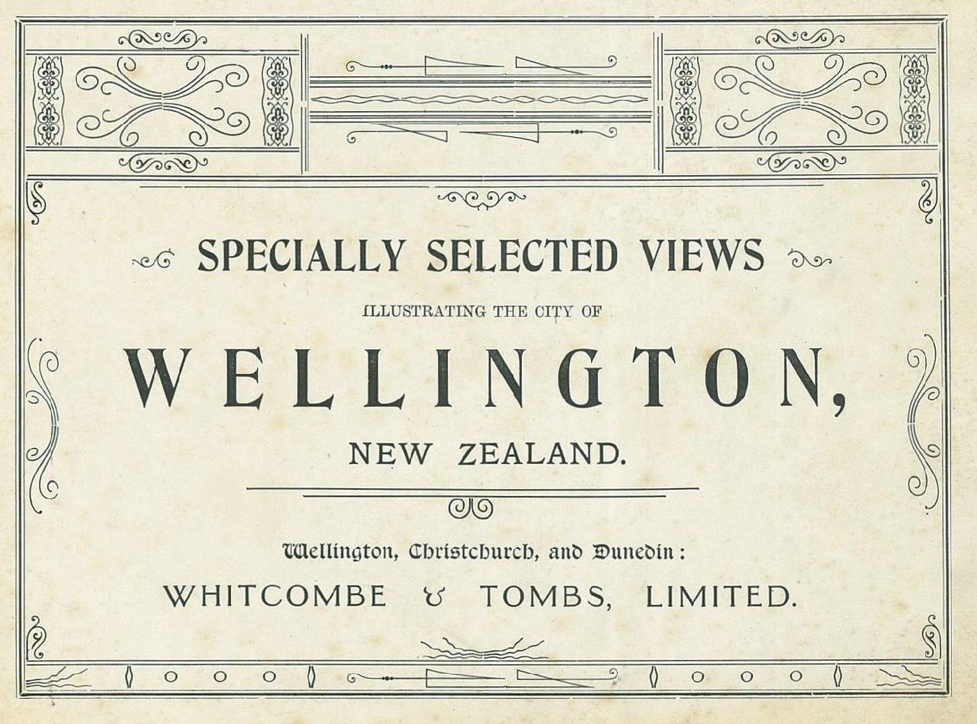 Specially Selected Views of Wellington