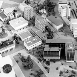 Model of proposed government precinct