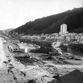Motorway under construction