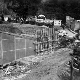 Thorndon motorway off-ramp  