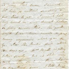 Letter from Octavius Hadfield to his sister Octavia, September 1837