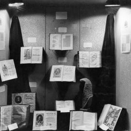 Antiquarian book display