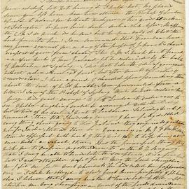 Letter from Octavius Hadfield to his sister Julia, December 1837