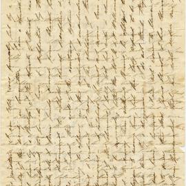 Letter from Octavius Hadfield to his mother, January 1839