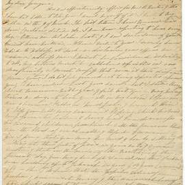 Letter from Octavius Hadfield to his sister, Georgina, April 1839
