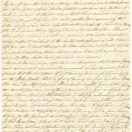 Letter from Octavius Hadfield to his brother George, July 1840 