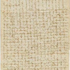 Letter from Octavius Hadfield to his sister, October 1840