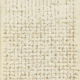 Letter from Octavius Hadfield to his father, April 1842