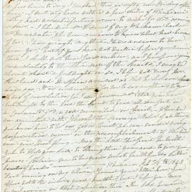 Extracts of letters from Octavius Hadfield to Mrs Mason, 1843