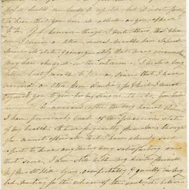 Letter from Octavius Hadfield to his father, February 1845