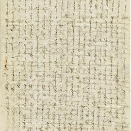 Letter from Octavius Hadfield to his sister Amelia, May 1845