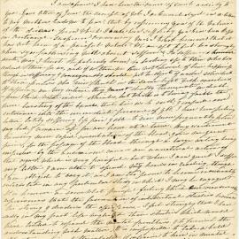 Letter from Octavius Hadfield to his brother, February 1846