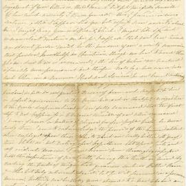 Letter from Octavius Hadfield to his sister Caroline, April 1846