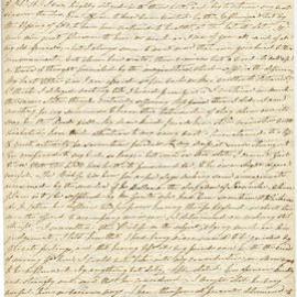 Letter from Octavius Hadfield to his sister Maria, August 1847