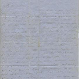 Letter from Octavius Hadfield to his mother, April 1848