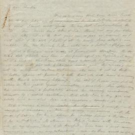 Letter from Octavius Hadfield to his sister Amelia, August 1848