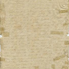 Letter from Octavius Hadfield to his sister, Octavia, April 1848