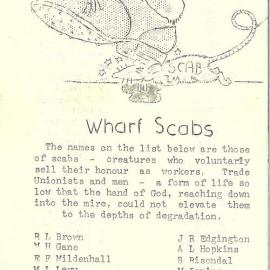 Wharf Scabs