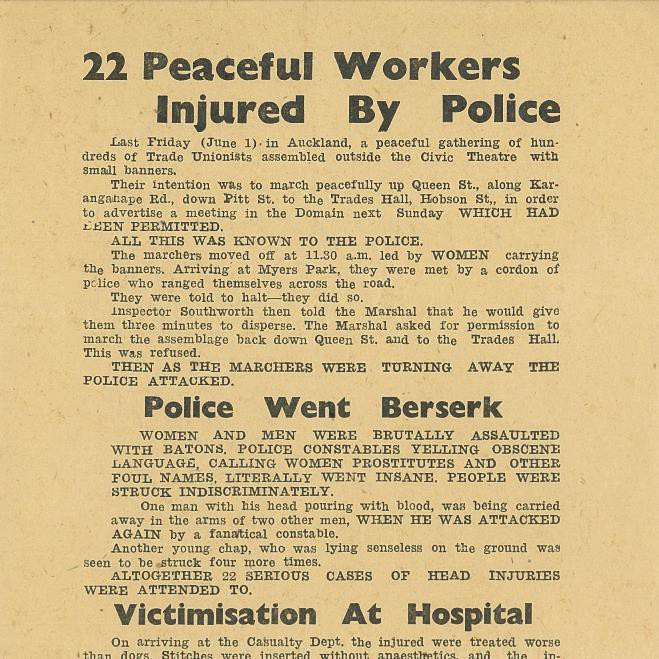 22 Peaceful Workers Injured By Police