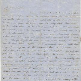 Letter from Octavius Hadfield to his sister Amelia, June 1849
