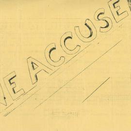 We Accuse!