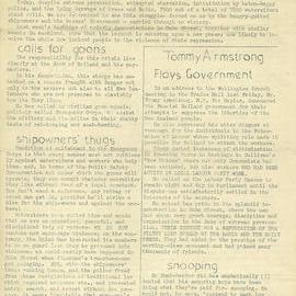 Wellington Watersiders' Official Information Bulletin, Number 20