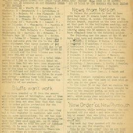 Wellington Watersiders' Official Information Bulletin, Number 30