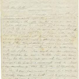 Letter from Octavius Hadfield to his mother, April 1851