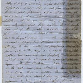 Letter from Octavius Hadfield to his brother Charles, August 1861