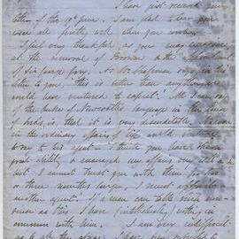 Letter from Octavius Hadfield to his brother Charles, September 1861
