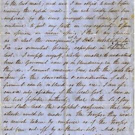 Letter from Octavius Hadfield to his brother Charles, June 1863