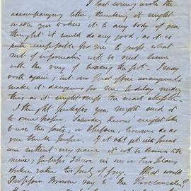 Letter from Octavius Hadfield to his brother Charles, June 1863