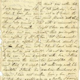 Letter from Octavius Hadfield to his brother Charles, May 1864