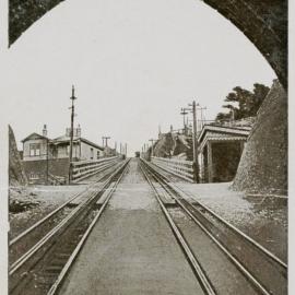 Wellington Cable Car tunnel and tracks 