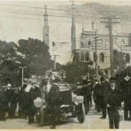 Fire at Parliament Buildings