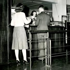 Returns Desk, Wellington Central Public Library