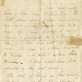 Letter from Octavius Hadfield to his brother Charles, February 1868