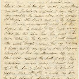 Letter from Octavius Hadfield to his brother Charles, June 1870