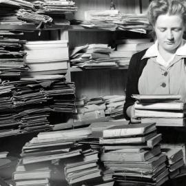 Bindery in the Central Public Library