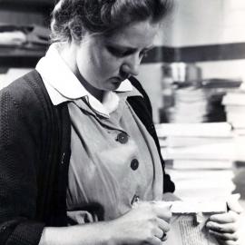 Bindery in the Central Public Library