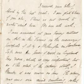 Letter from Octavius Hadfield to his brother Charles, June 1872