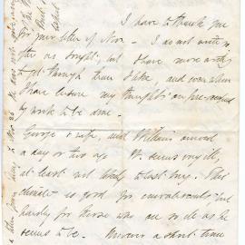 Letter from Octavius Hadfield to his brother Charles, January 1875